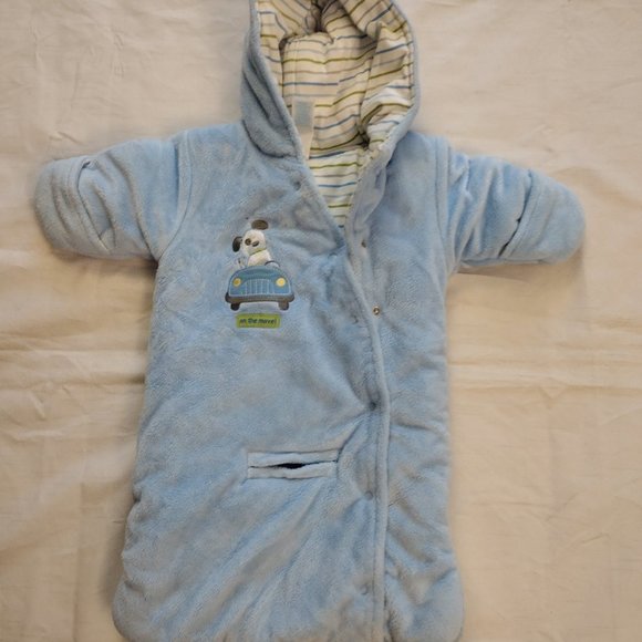 Child of Mine Carter's Fleece Bunting/Pram 0-3M - Picture 1 of 3